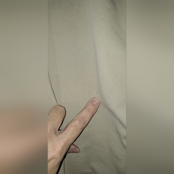 Men's RALPH LAUREN Blake 100% Cotton Khaki Button Up SHIRT Work Core Read - Picture 6 of 9